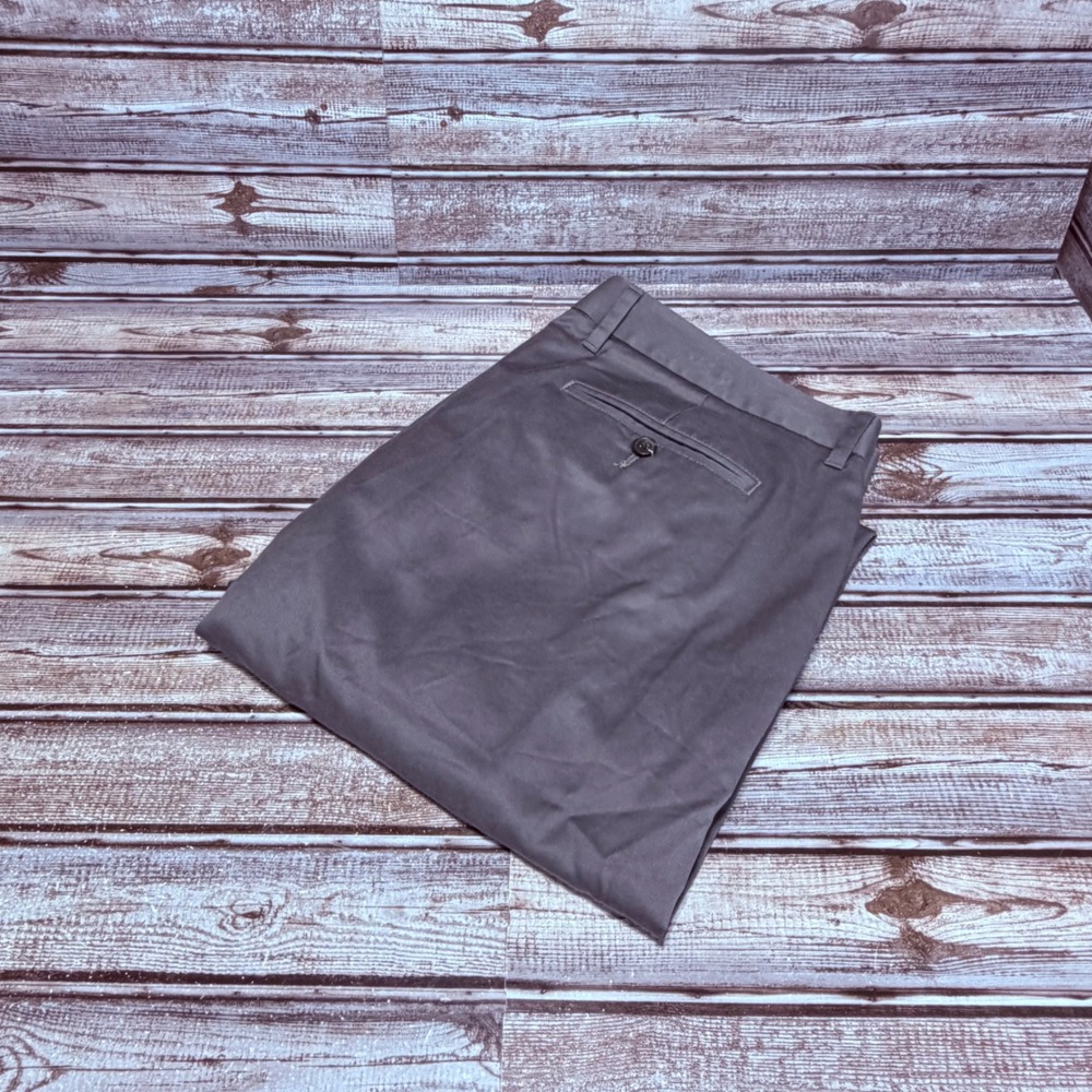 Bonobos Friday Chinos Mens 36x29 Actual Gray Cotton Blend Stretch Casual Pants